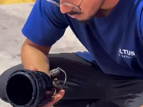 Troca de óleo na Altus Car Service